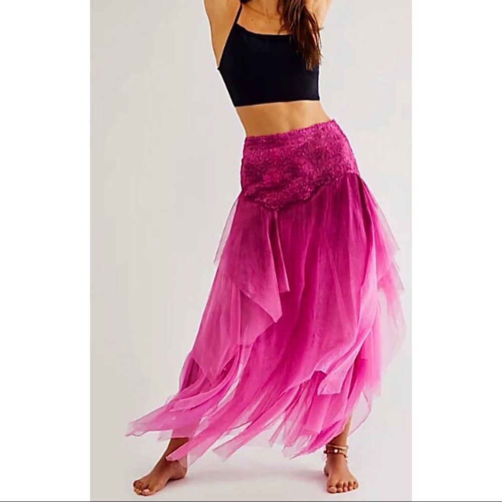 Free People - Fairy Chiffon Skirt